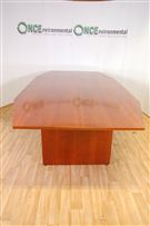 3000L x 1500W Boardroom table in cherry veneer 